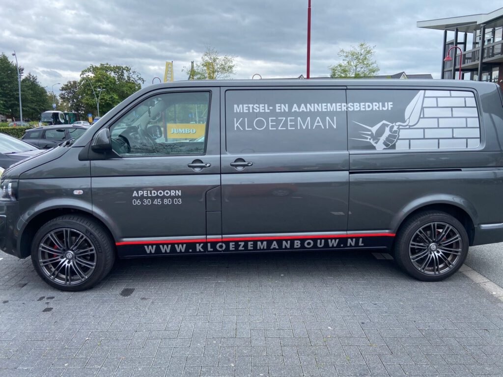 Kloezeman voegwerk Apeldoorn bus